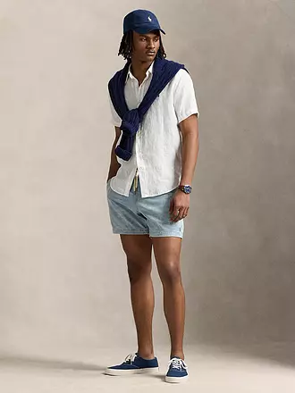 POLO RALPH LAUREN | Chemise en lin
Marque: POLO RALPH LAUREN
Couleur: dunkelblau
Catégories: Mode, Hommes

Longueur des manches: Manches courtes
Matériel: Lin
Forme du col: Col boutonné
Motif: Uni
Coupe (vêtement d'extérieur): Regular
Style: Casual
Détails: Logo | weiss